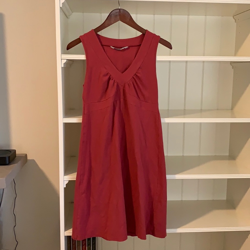 Athleta Senorita V-neck Pink Dress